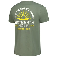 T-shirt pour homme Barstool Golf Green WM Phoenix Open Seizième trou