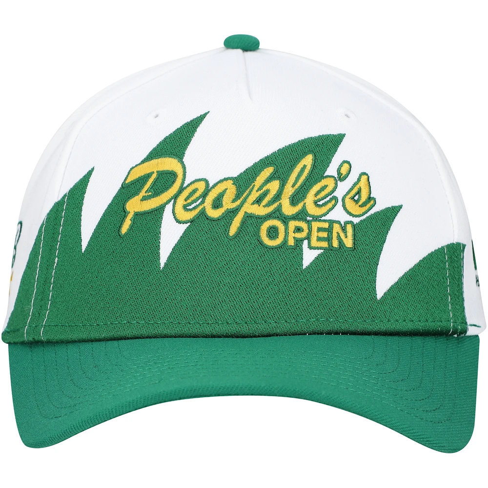 Casquette ajustable rétro WM Phoenix Open pour homme avec tabouret de bar et golf blanc