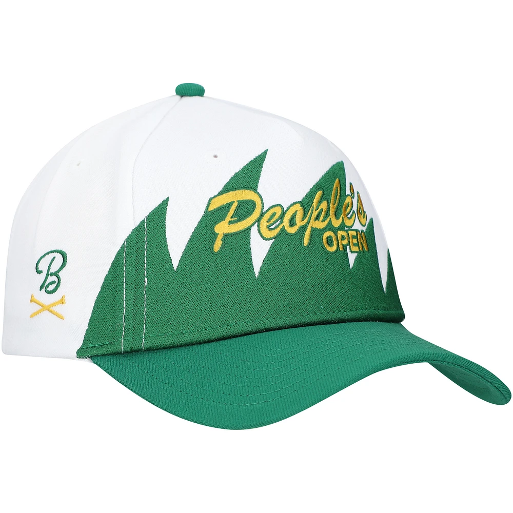 Men's Barstool Golf  White WM Phoenix Open Retro Adjustable Hat