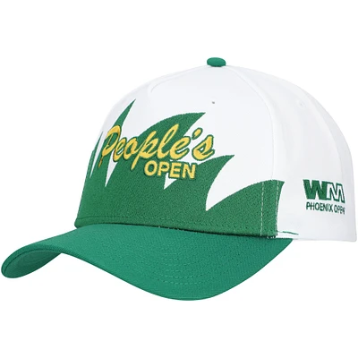 Casquette ajustable rétro WM Phoenix Open pour homme avec tabouret de bar et golf blanc