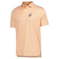 Men's FootJoy  Orange WM Phoenix Open ProDry Citrus Print Lisle Polo