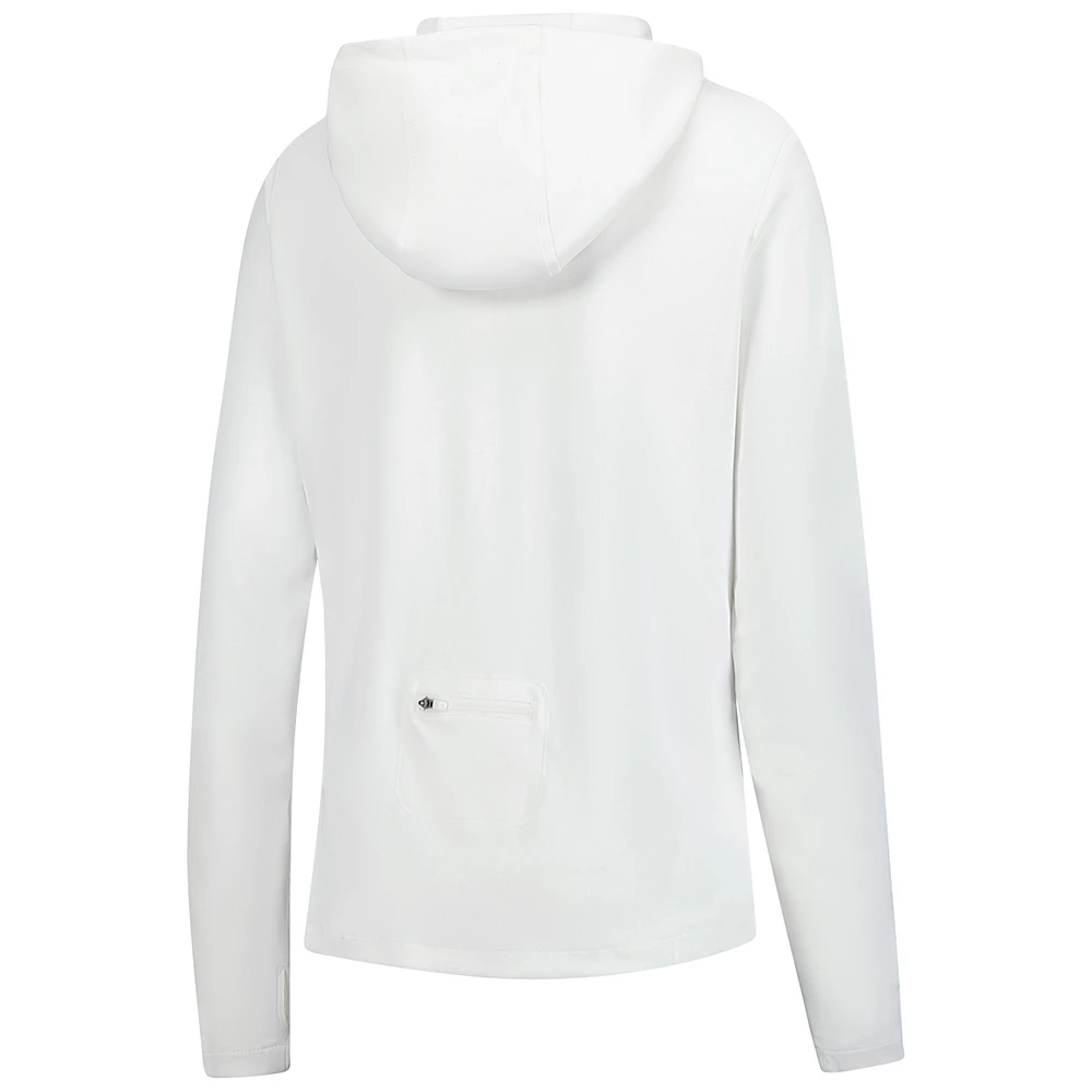 Men's FootJoy  White WM Phoenix Open Temposeries Pullover Hoodie