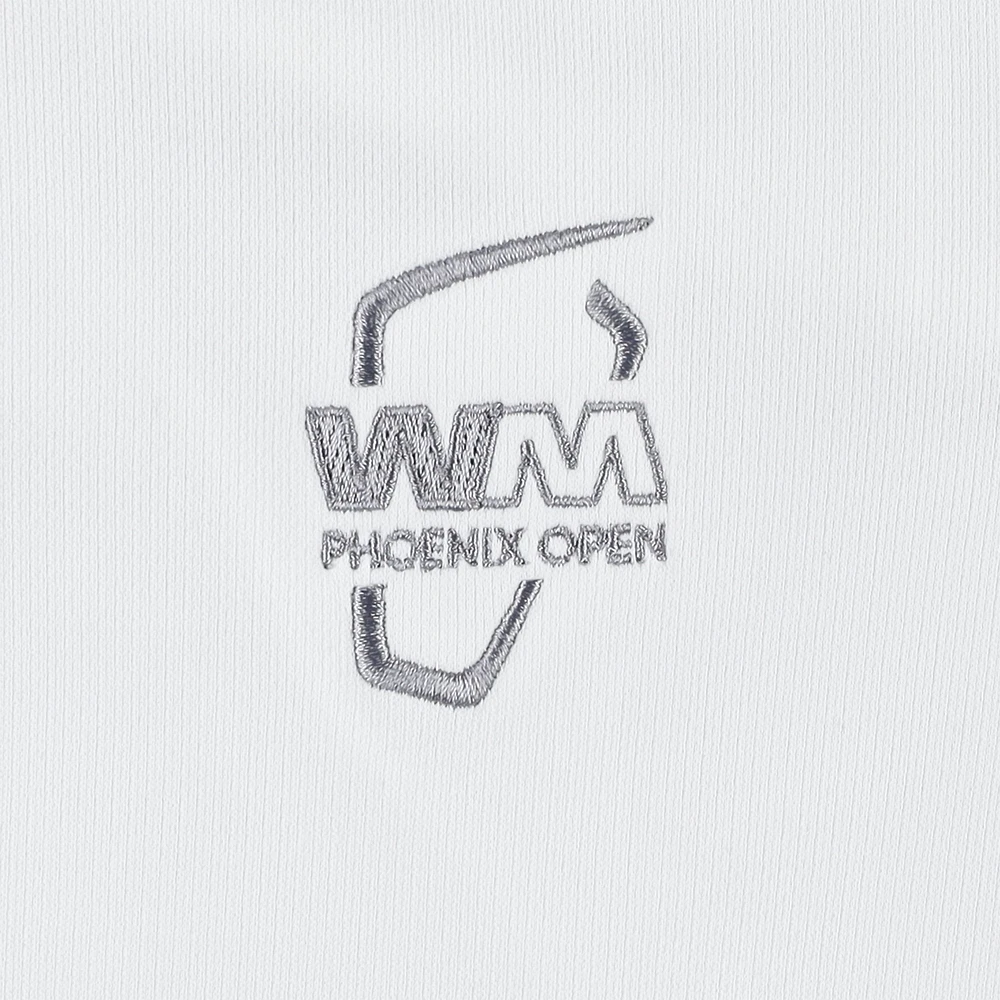 Men's FootJoy  White WM Phoenix Open Temposeries Pullover Hoodie