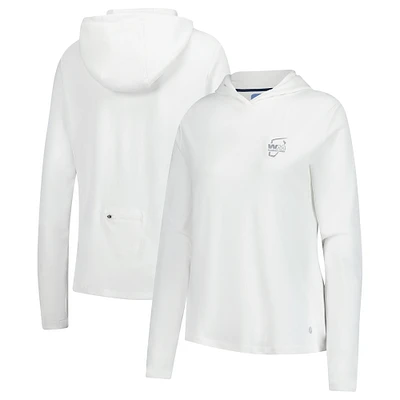 Men's FootJoy  White WM Phoenix Open Temposeries Pullover Hoodie