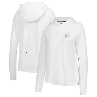 Men's FootJoy  White WM Phoenix Open Temposeries Pullover Hoodie