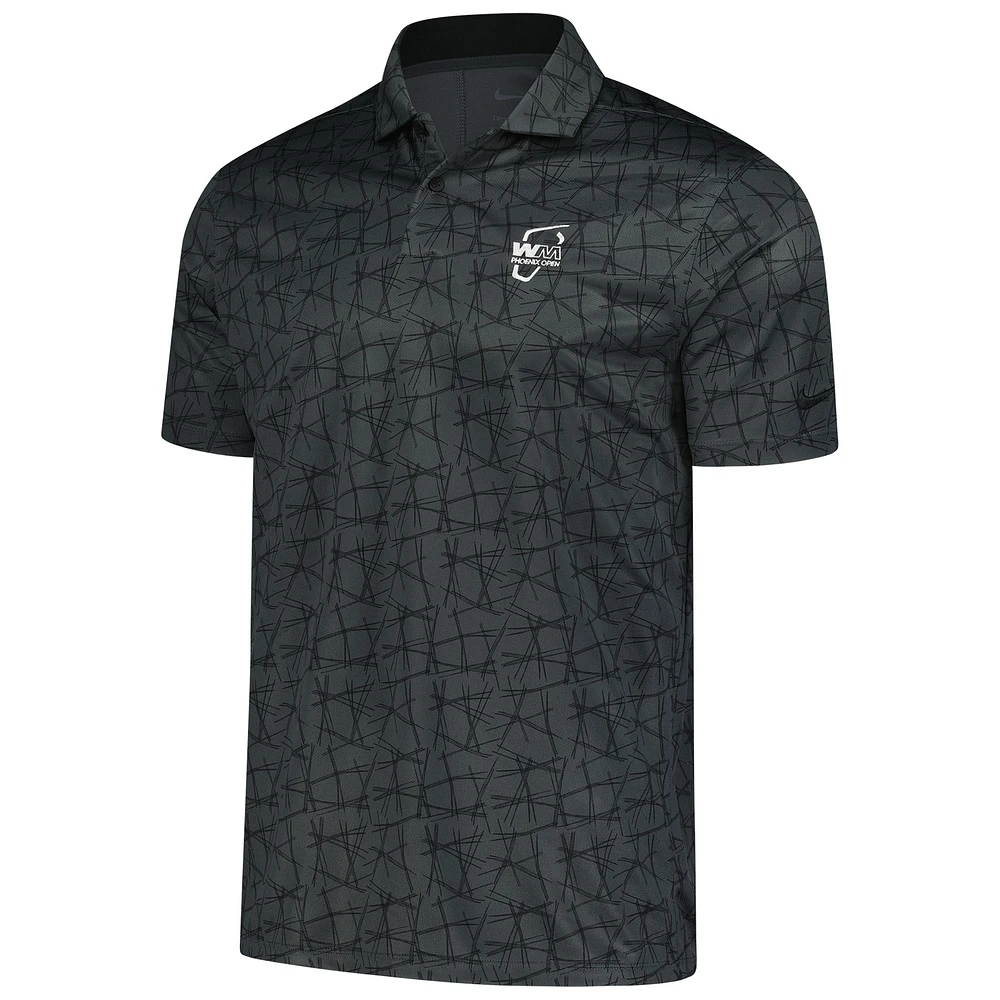 Polo Nike Anthracite WM Phoenix Open Longleaf Performance pour homme