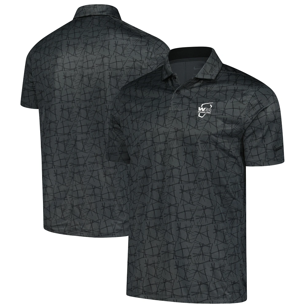 Polo Nike Anthracite WM Phoenix Open Longleaf Performance pour homme