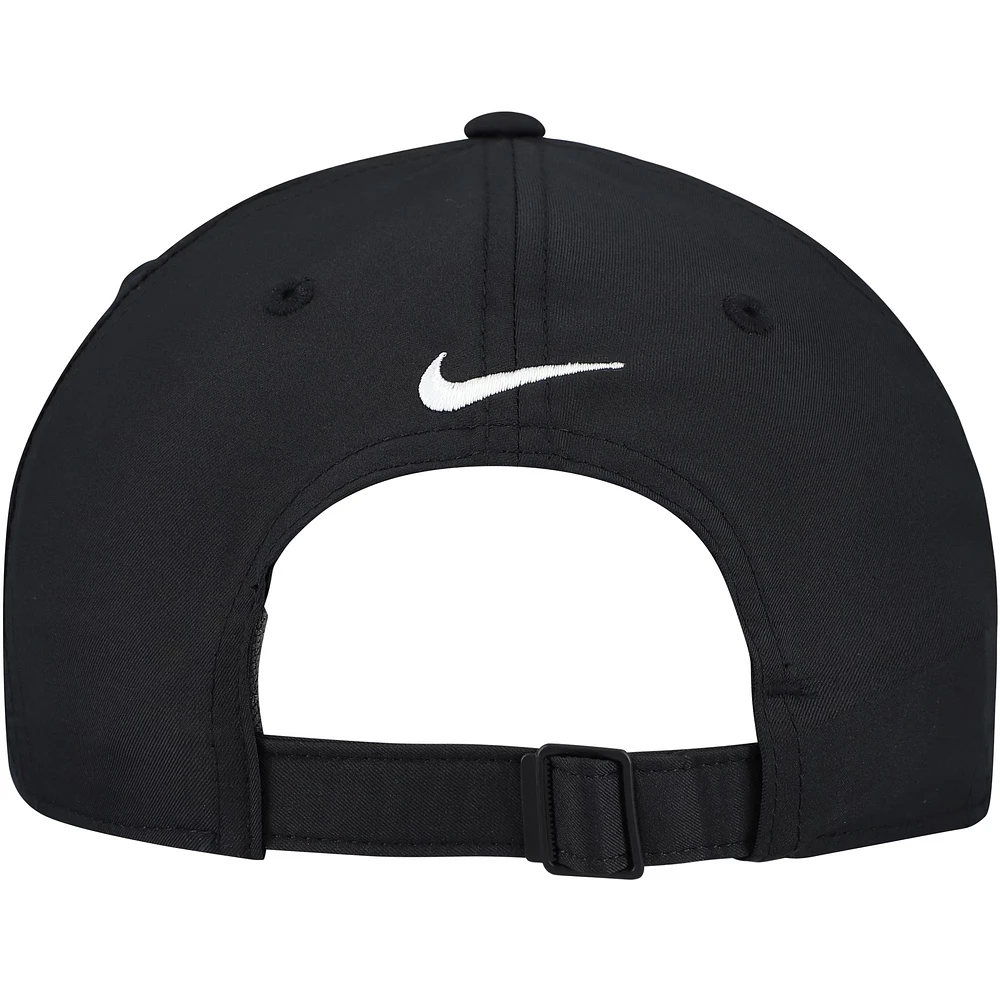 Casquette ajustable Nike WM Phoenix Open Club Performance noire pour homme