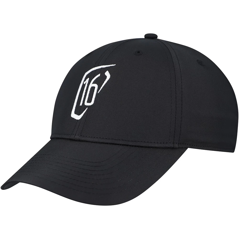 Casquette ajustable Nike WM Phoenix Open Club Performance noire pour homme