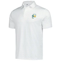 Men's Under Armour 2025  White WM Phoenix Open Playoff 3.0 On Green Polo