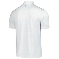 Men's Under Armour 2025  White WM Phoenix Open Playoff 3.0 On Green Polo