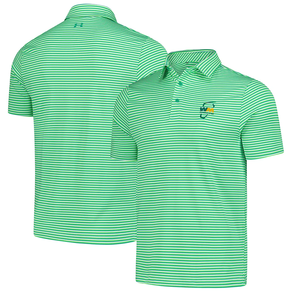 Polo à rayures rainures Open Drive Phoenix SP25 WM pour homme Under Armour V110794 WAST 2305 POLMENSSM UM0103