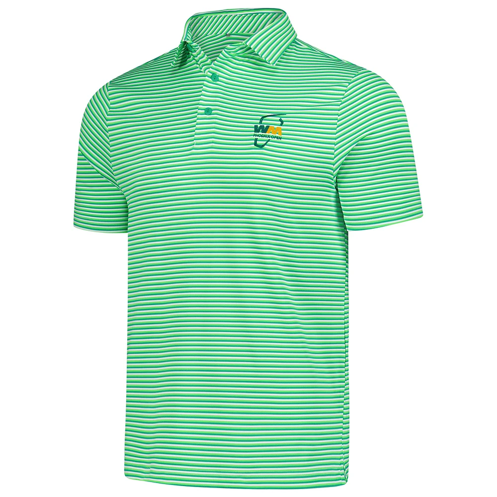 Polo à rayures rainures Open Drive Phoenix SP25 WM pour homme Under Armour V110794 WAST 2305 POLMENSSM UM0103