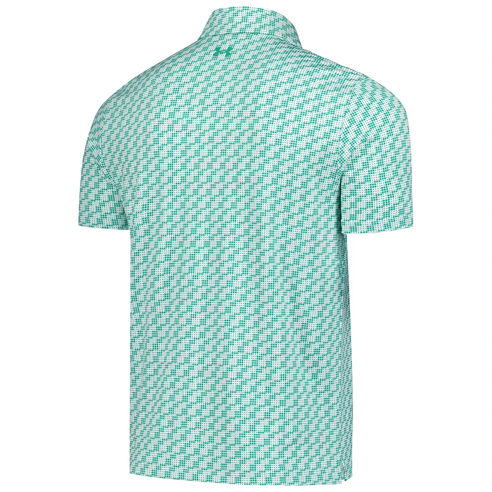 Men's Under Armour  White 2025 WM Phoenix Open Drive Clubhouse Grid Polo