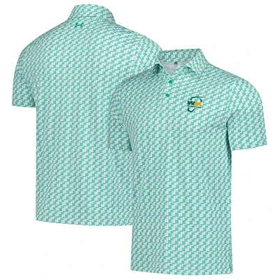 Men's Under Armour  White 2025 WM Phoenix Open Drive Clubhouse Grid Polo