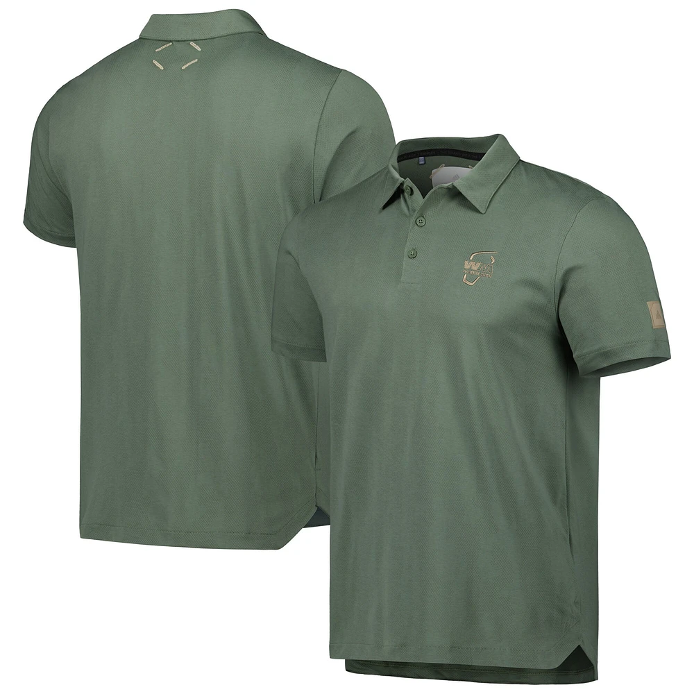 Men's adidas Green WM Phoenix Open Adicross Polo