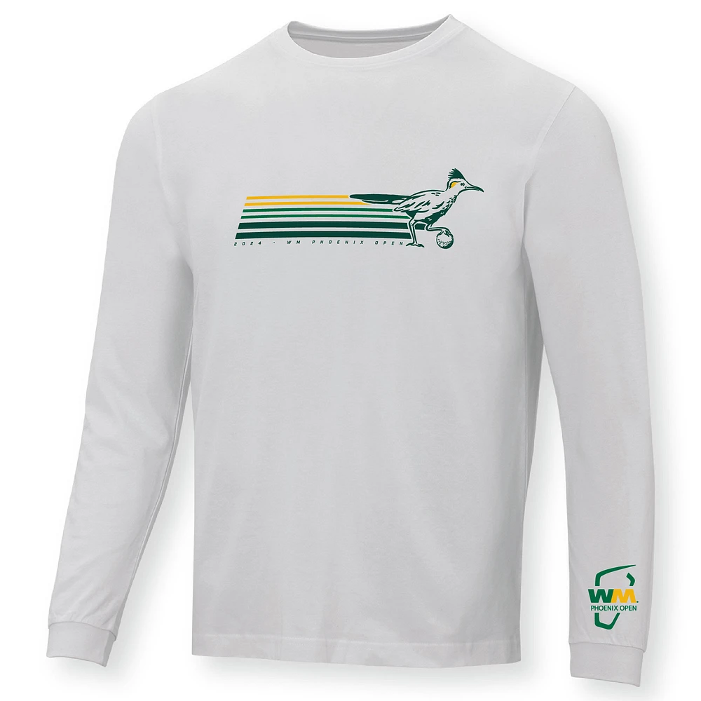 Men's Ahead  White 2024 WM Phoenix Open Berkley Long Sleeve T-Shirt