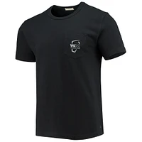 Men's Alternative Apparel Black WM Phoenix Open Pocket T-Shirt