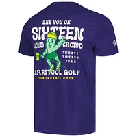 Men's Barstool Golf Navy WM Phoenix Open See You On Sixteen Cactus T-Shirt