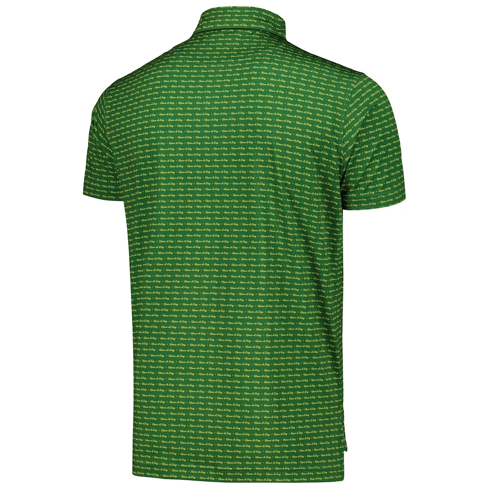 Polo Breezy Golf vert WM Phoenix Open Have a Day pour hommes