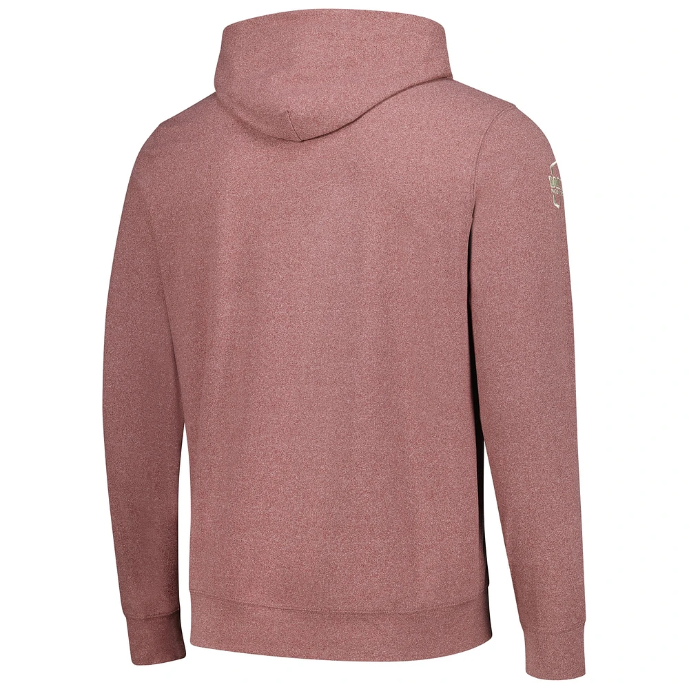 Sweat à capuche Breezy Golf Heather Maroon WM Phoenix Open pour homme