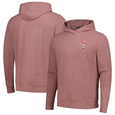 Sweat à capuche Breezy Golf Heather Maroon WM Phoenix Open pour homme