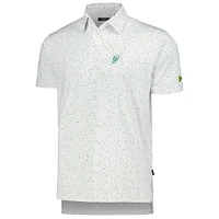 Polo Breezy Golf blanc WM Phoenix Open Splatter pour hommes