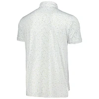 Polo Breezy Golf blanc WM Phoenix Open Splatter pour hommes