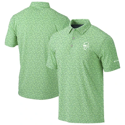 Men's Columbia Green WM Phoenix Open Omni-Wick Slicer Polo
