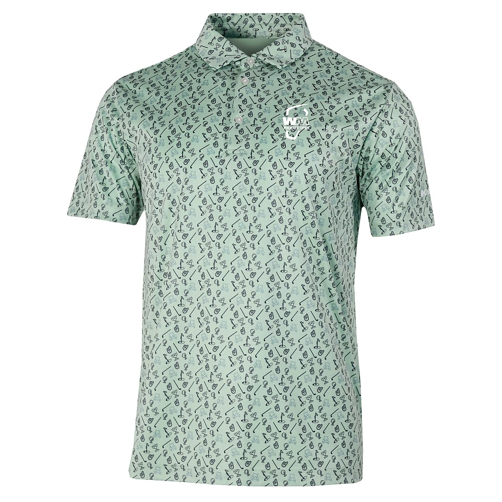 Polo Columbia Green WM Phoenix Open The Prodigy pour homme