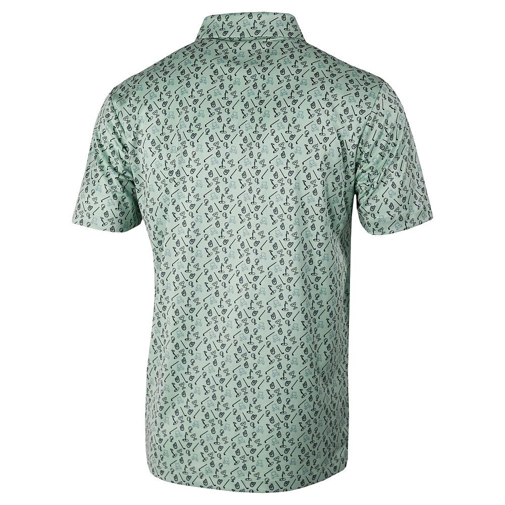 Polo Columbia Green WM Phoenix Open The Prodigy pour homme