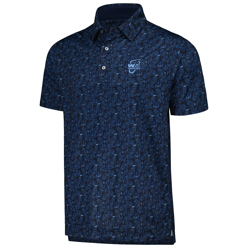 Polo FootJoy bleu marine WM Phoenix Open ProDry pour hommes