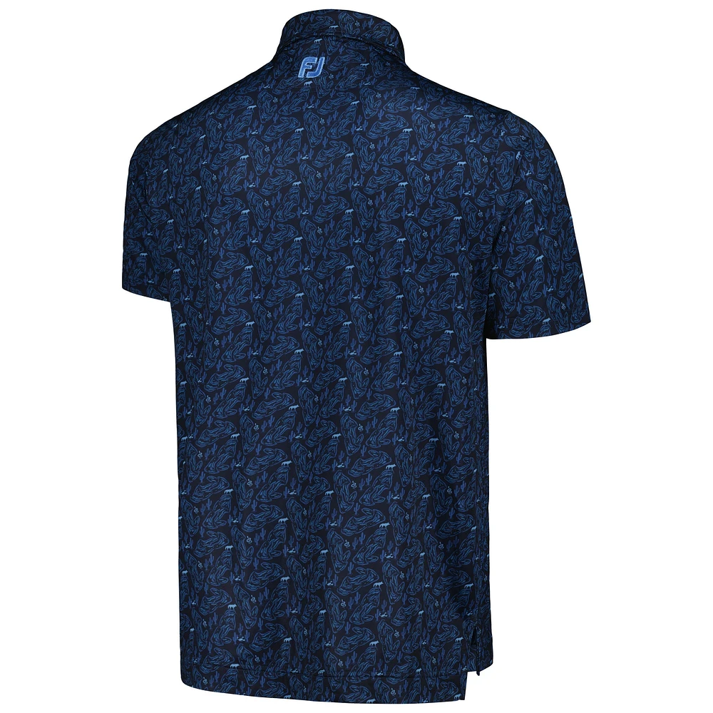 Men's FootJoy Navy WM Phoenix Open ProDry Polo