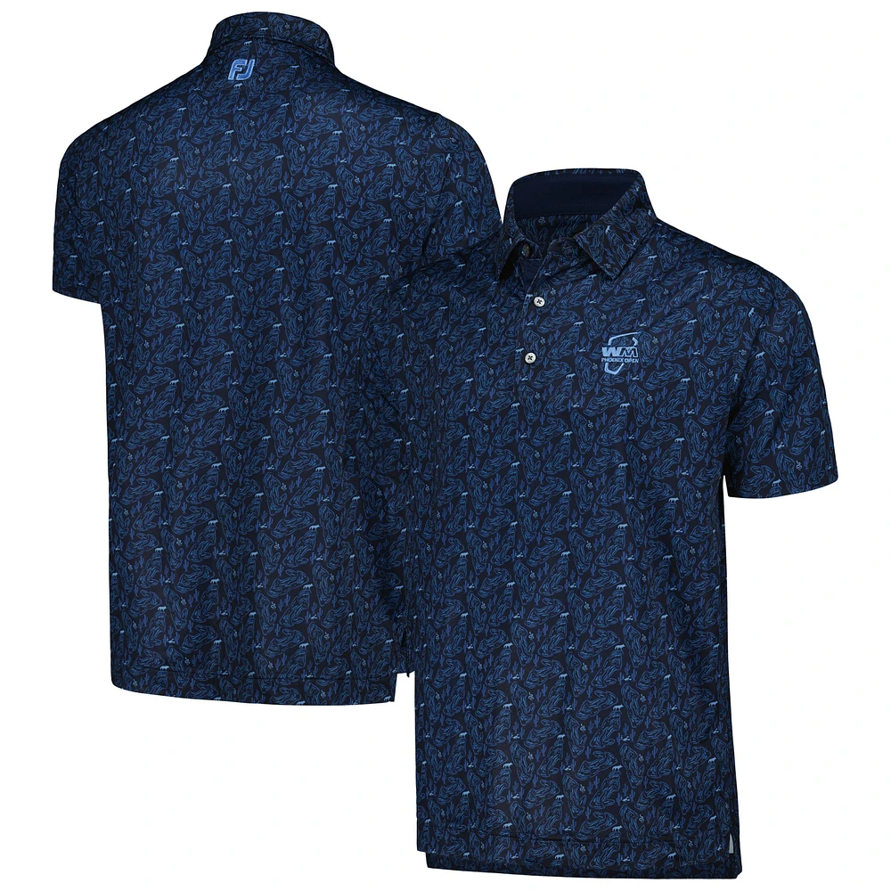 Polo FootJoy bleu marine WM Phoenix Open ProDry pour hommes