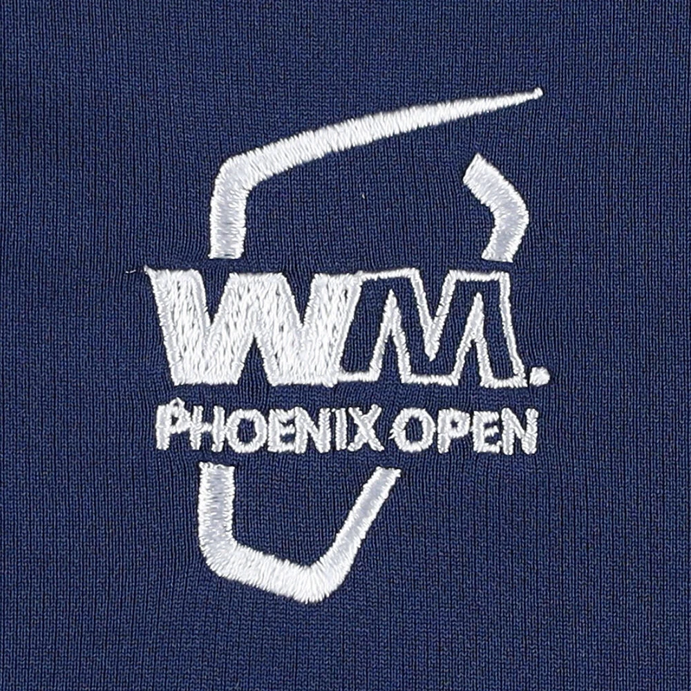 Haut à quart de zip bleu marine WM Phoenix Open Performance pour hommes