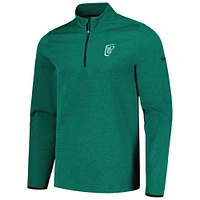 Men's Nike Green WM Phoenix Open Victory Performance Fleece Half-Zip Top