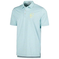 Men's Peter Millar  Aqua WM Phoenix Open Joan Performance Jersey Polo