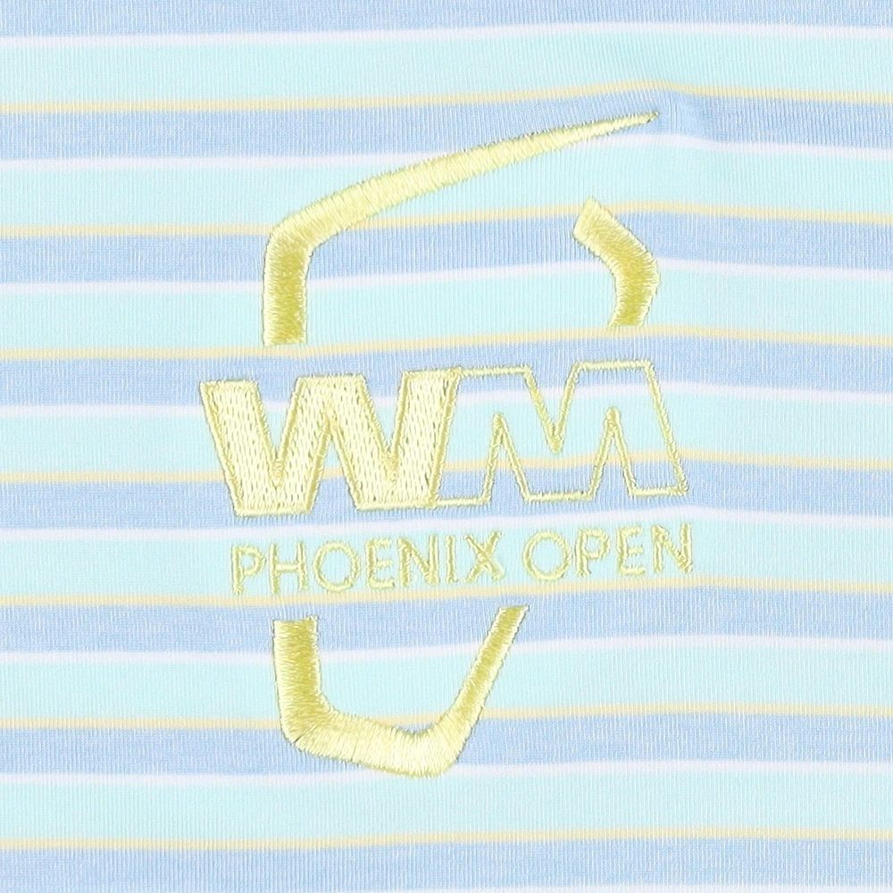 Polo en jersey Peter Millar Aqua WM Phoenix Open Joan Performance pour hommes