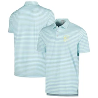 Polo en jersey Peter Millar Aqua WM Phoenix Open Joan Performance pour hommes