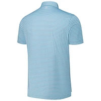 Men's Peter Millar Blue WM Phoenix Open Drum Performance Jersey Polo