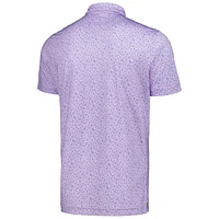 Men's Peter Millar  Purple WM Phoenix Open Painkillers Performance Jersey Polo