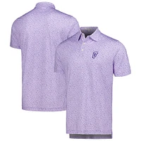 Polo en jersey Peter Millar Purple WM Phoenix Open Painkillers Performance pour hommes