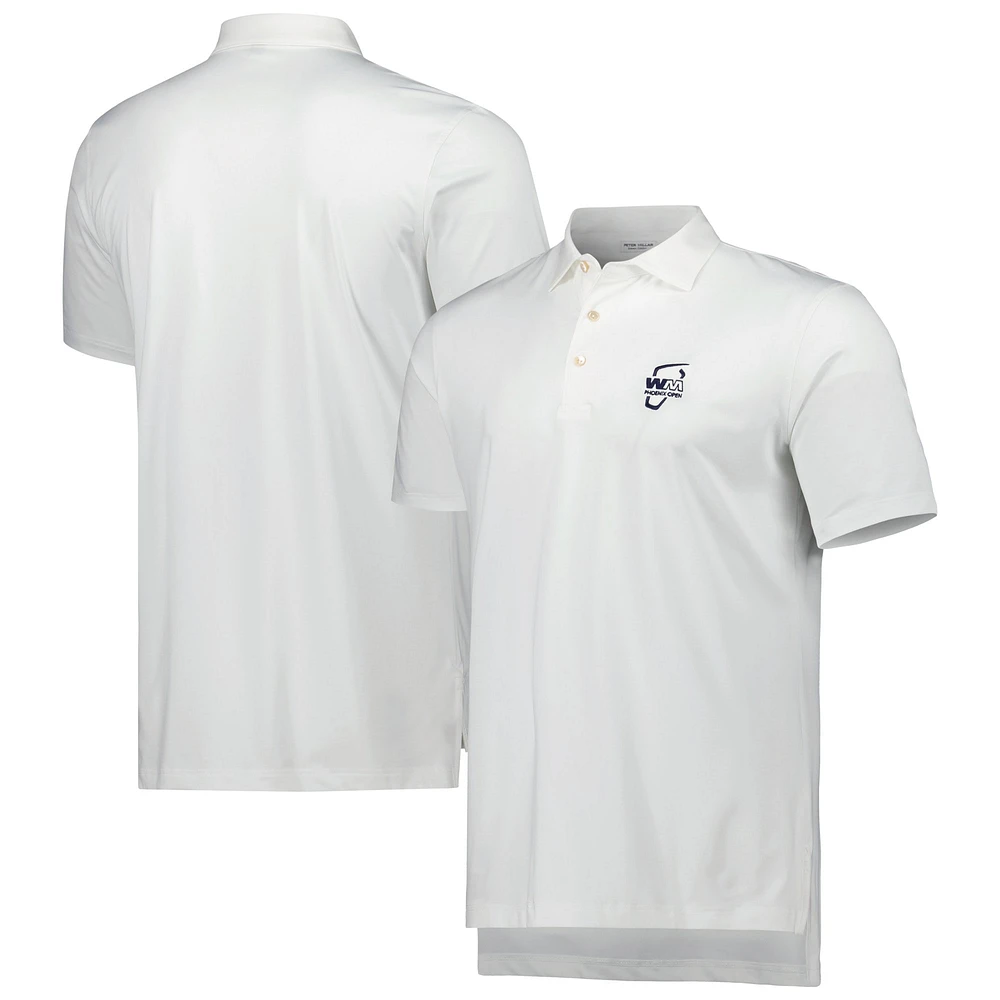 Polo Homme Peter Millar Blanc WM Phoenix Open Solid Jersey