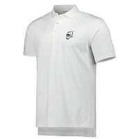 Men's Peter Millar White WM Phoenix Open Solid Jersey Polo