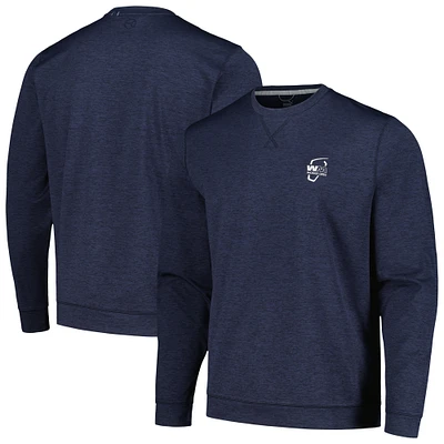 Men's Puma Navy WM Phoenix Open CLOUDSPUN Pullover Sweatshirt