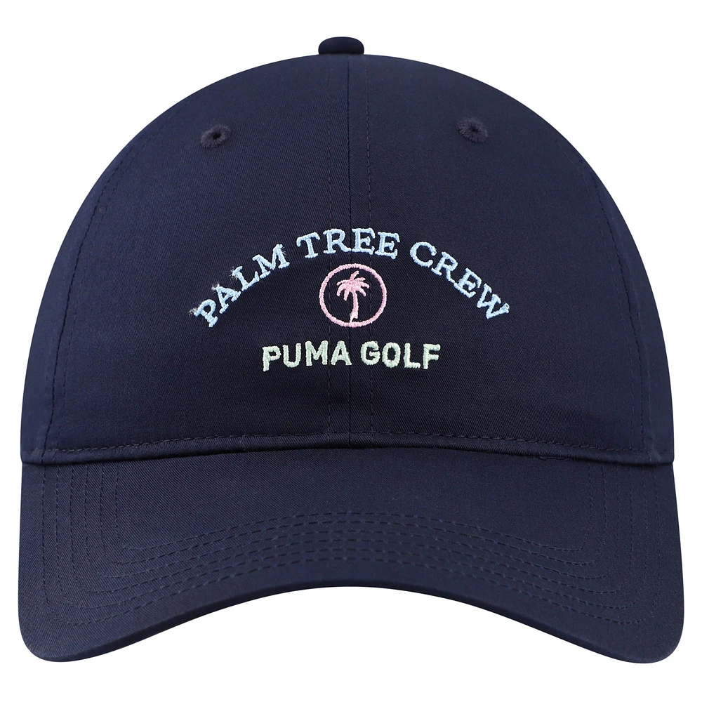 Casquette ajustable Puma x PTC Navy WM Phoenix Open Dad pour hommes