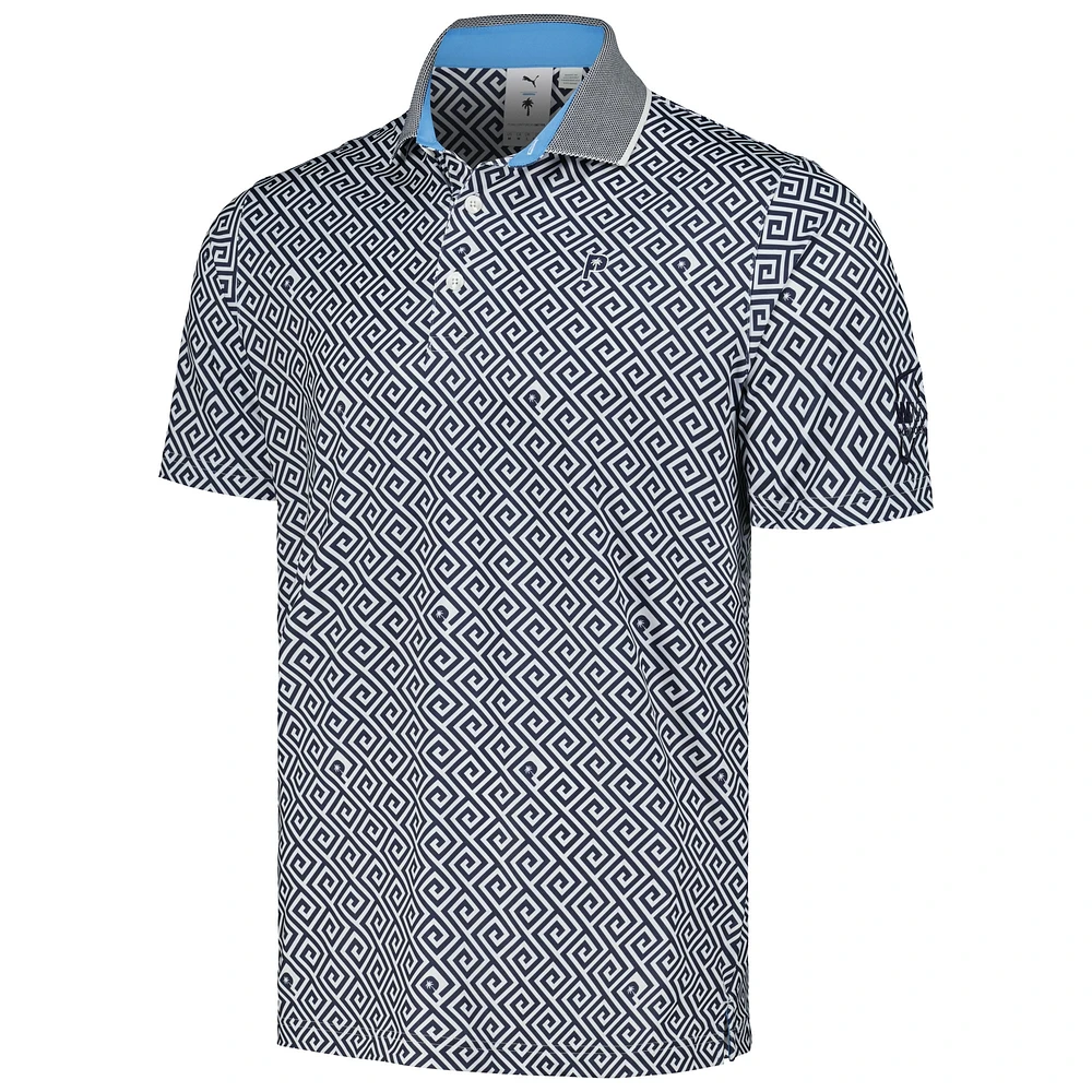 Polo Puma x PTC bleu marine WM Phoenix Open Resort MATTR pour hommes