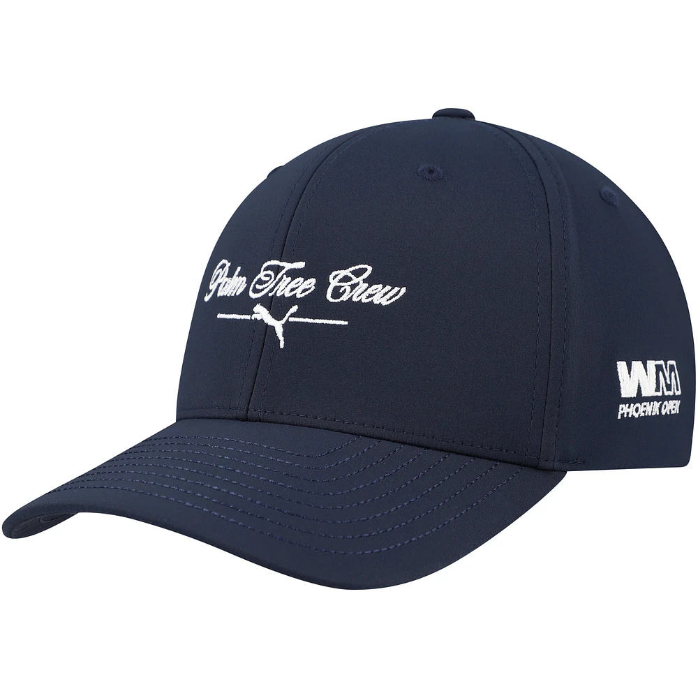 Men's Puma x PTC Navy WM Phoenix Open Script Adjustable Hat