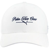 Men's Puma x PTC White WM Phoenix Open Script Adjustable Hat