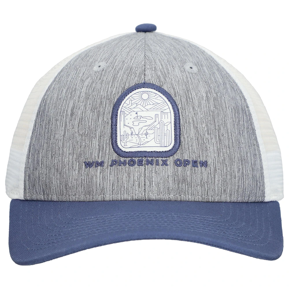 Men's WM Phoenix Open  Ahead Heather Gray Brant Adjustable Hat